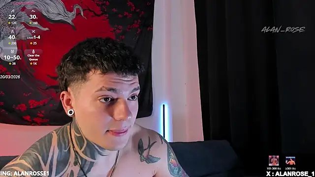 AlanRose01 라이브 XXX 채팅