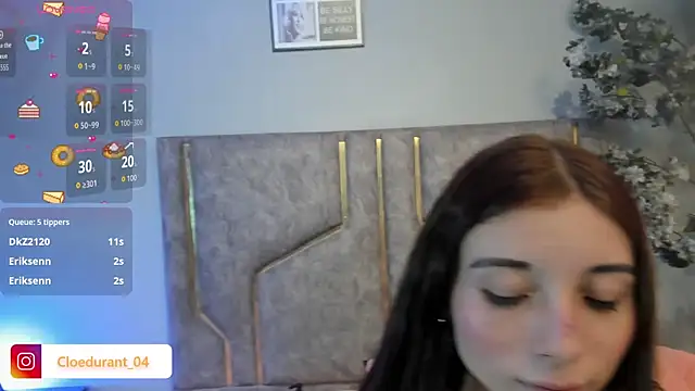 XXX chat uživo modela Cloedurant