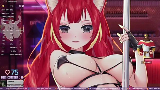 LewdFoxy_VT's Live XXX Chat