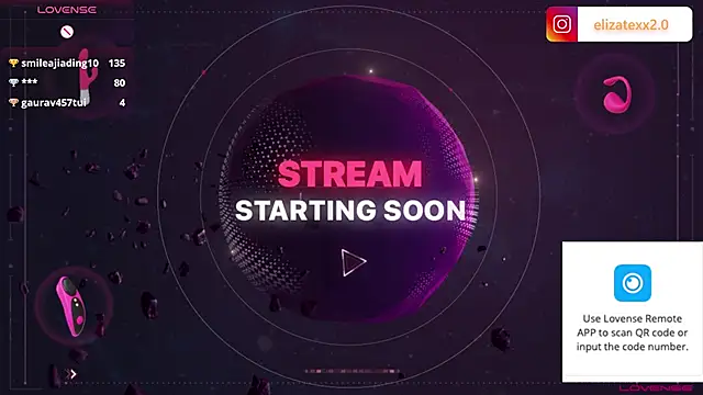 XXX chat uživo modela elizatexx