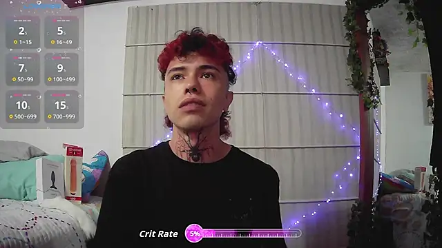 Show modela Angel_Damiian na web-kameri