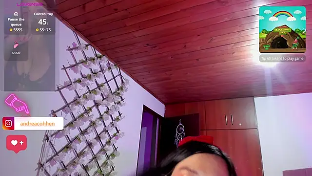 Chat +18 de andrea-cohen ao vivo