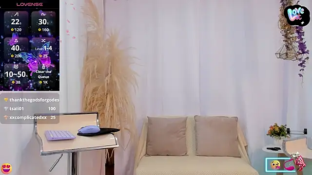 Helena-Fits Pertunjukan Webcam