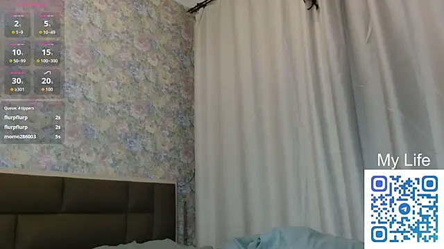 Chat +18 de KellePourier ao vivo