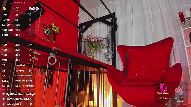 Chat XXX ao vivo de MistressAndre