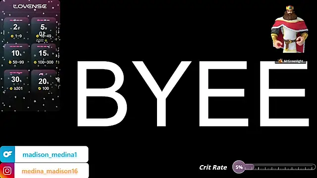 Madison_Medina: διαδικτυακό σόου στην κάμερα