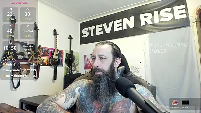 StevenRiseNYC Show in webcam