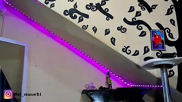 Mel_rousse webkamerás műsora