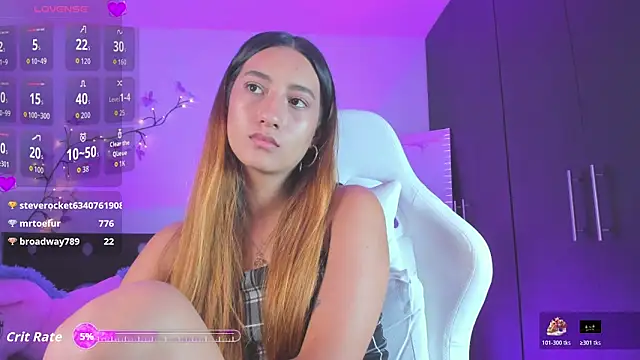 kittyrush_ élő XXX-chatje