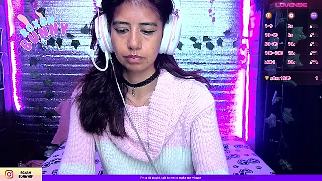 Czat XXX na żywo – Roxanbunny1