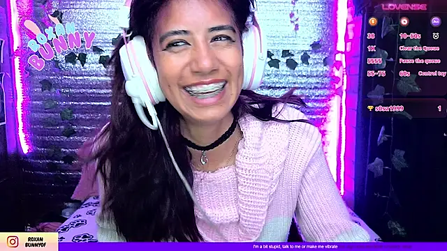 Chat XXX ao vivo de Roxanbunny1
