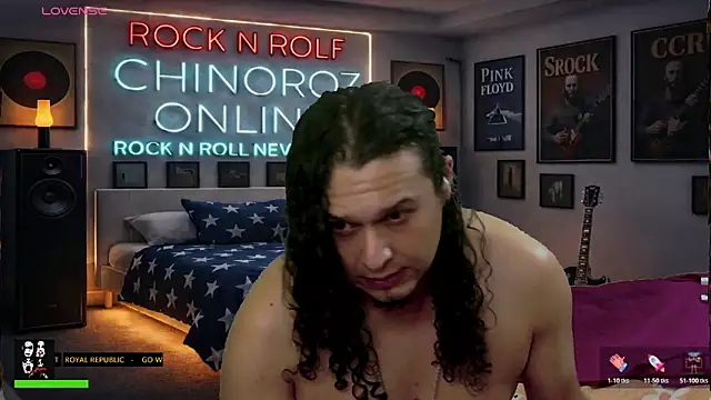 chino_roz webkamerás műsora