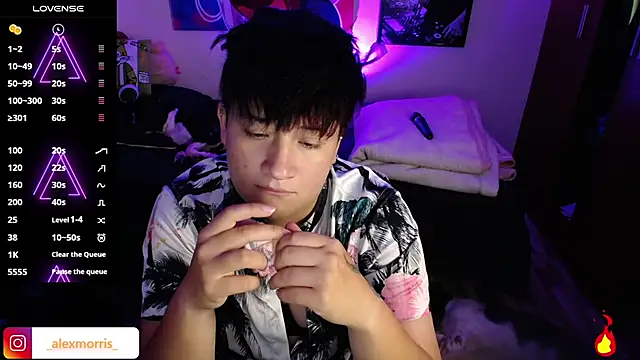 _AlexMorrisのライブXXXチャット