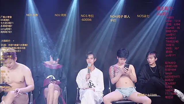 BTS-007のウェブカメラショー