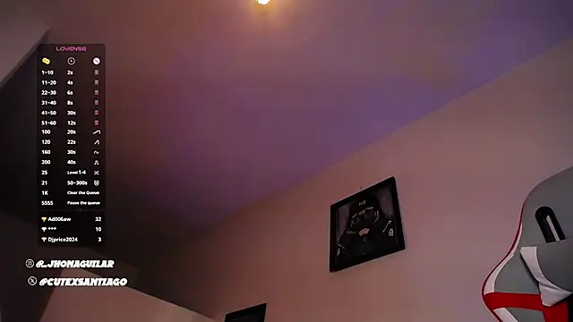 santiago_cutex 现场XXX聊天