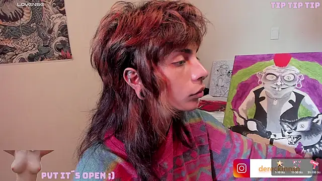 God_Dereck 网络视讯表演