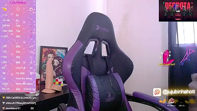 Show de jujubinhahot na webcam