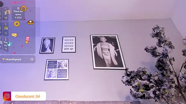 Cloedurant Chat XXX live