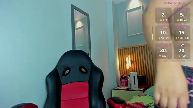 Show de BONNIE_CH1 na webcam