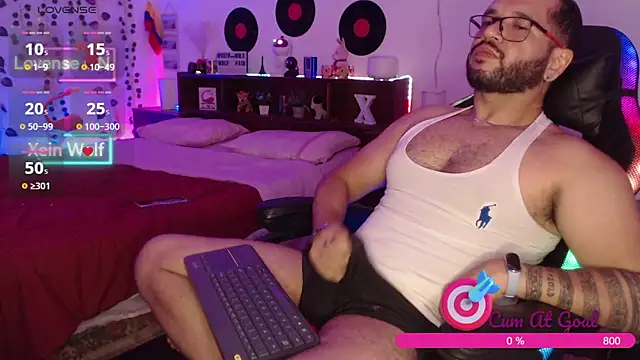 Show de Xein_WoIf na webcam