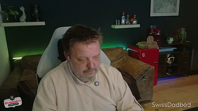 SwissDadbod Adlı Modelin Web Kamerası Şovu