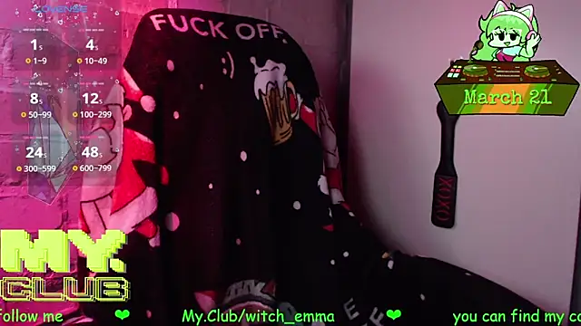 Witch_Emma 라이브 XXX 채팅