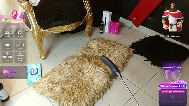 jolie_colette élő XXX-chatje