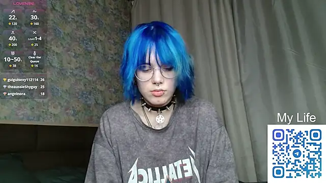 Chat +18 de KellePourier ao vivo