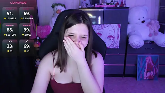 Chat +18 de AmyVibess ao vivo