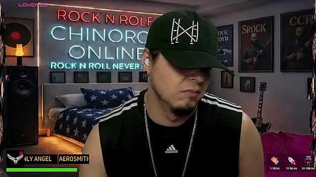 chino_roz 网络视讯表演