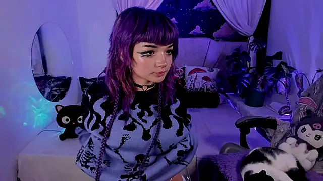 Show de ravencollen na webcam