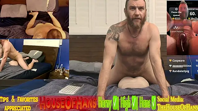 Chatroom XXX en direct de HouseOfHans