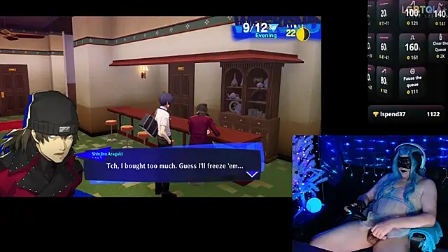 Show de StarshineMoonspark na webcam