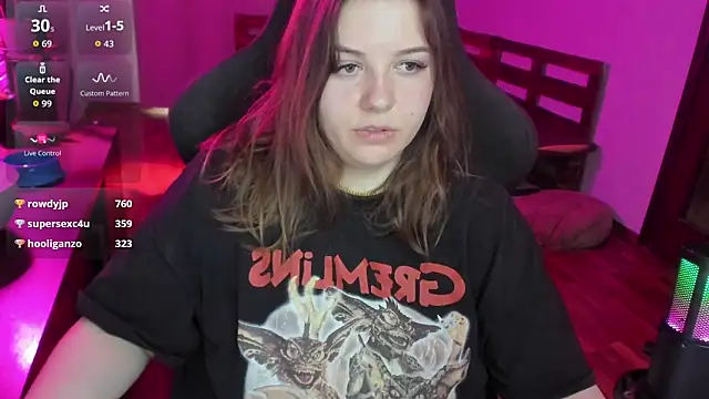 Show modela XNirvanaX na web-kameri