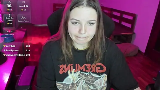 Show modela XNirvanaX na web-kameri