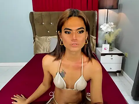 1HotAsianTS Adlı Modelin Web Kamerası Şovu