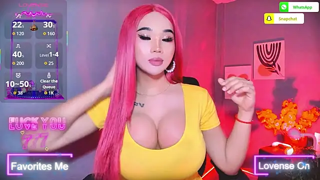 _prettyjawdropper_ élő XXX-chatje