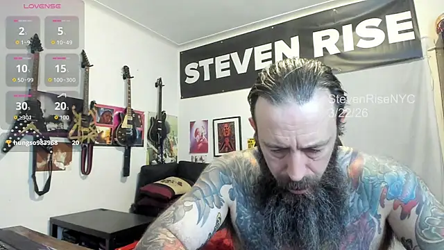 Show webcam de StevenRiseNYC