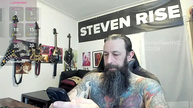 StevenRiseNYC Webcam Show