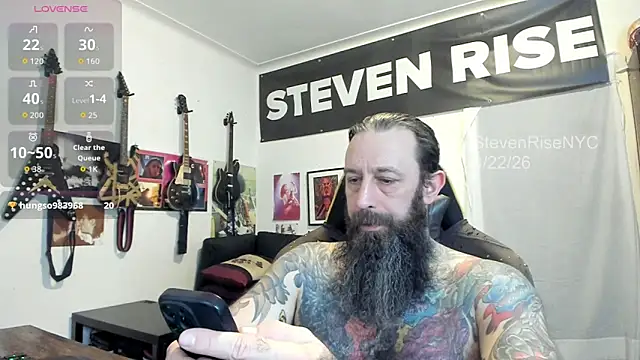 StevenRiseNYC webkamerás műsora