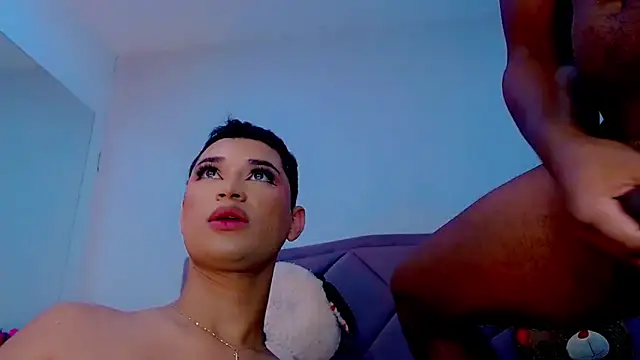 party_duo_trans 웹캠 쇼