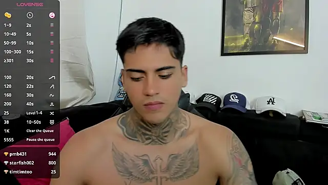 sweetlatinoboy: διαδικτυακό σόου στην κάμερα