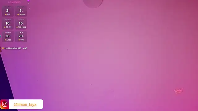 Czat XXX na żywo – LIHIAN_TAY