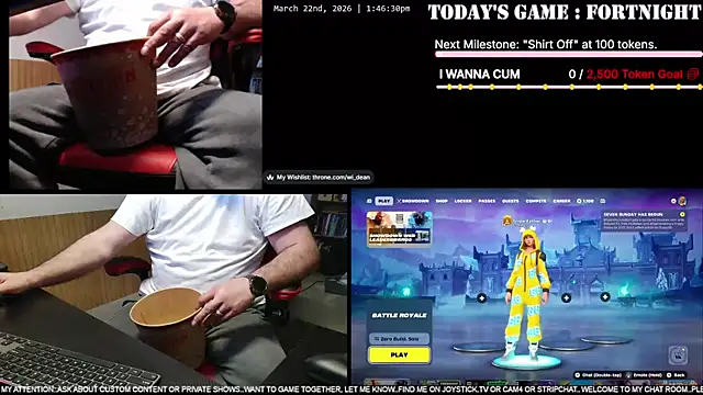 DeanonCam's Webcam Show