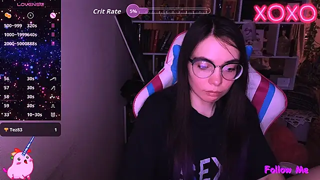 SiaCutie élő XXX-chatje