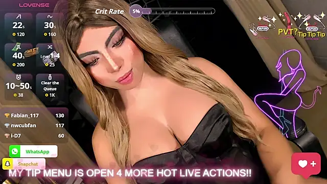 BarbieHugeCockTS Webcam-Show