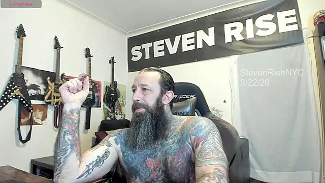 StevenRiseNYC: διαδικτυακό σόου στην κάμερα