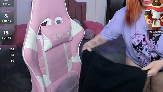 Chatroom XXX en direct de Nina_curves