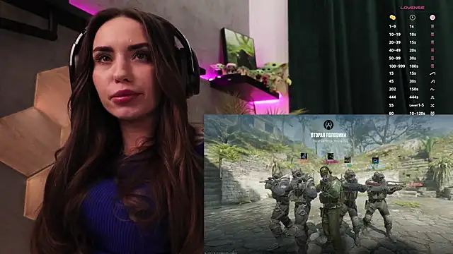 Show modela CuteAnna- na web-kameri