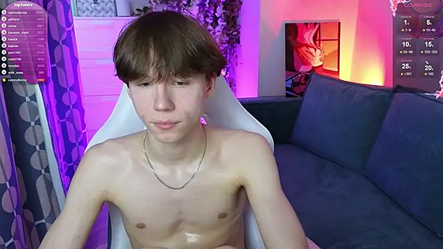 cuMte_boy: διαδικτυακ ό σόου στην κάμερα